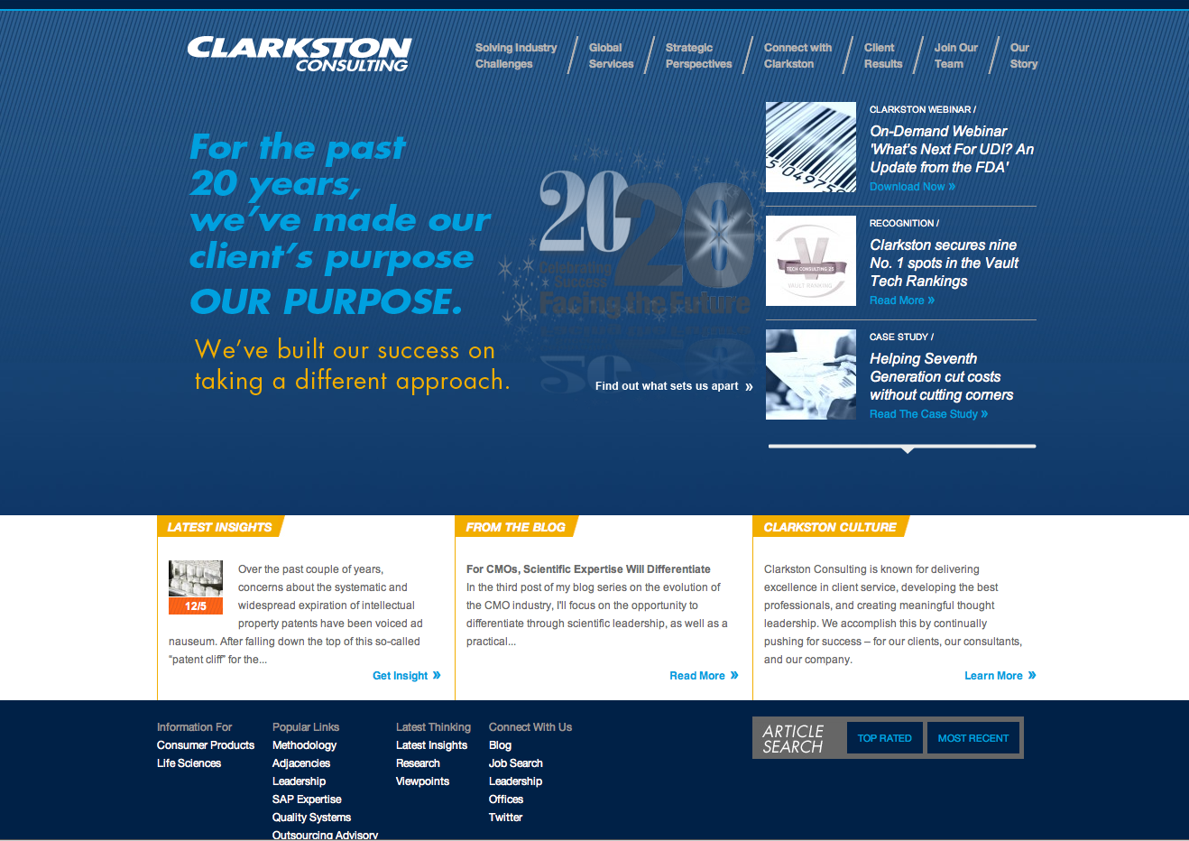 clarkston consulting website