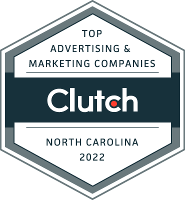 Clutch Top Advertising & Marketing Companies NC 2022 Award