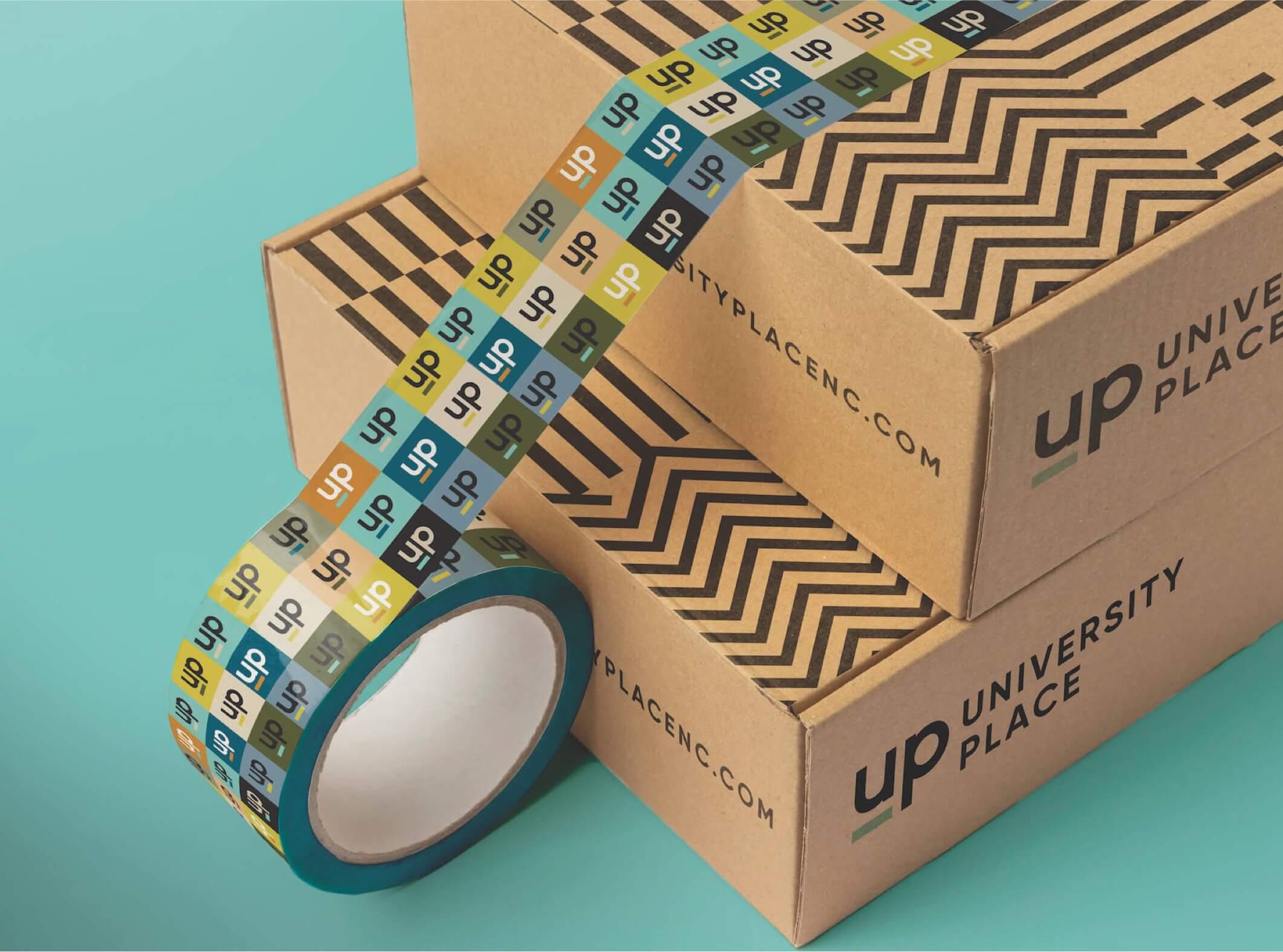 University Place box tape