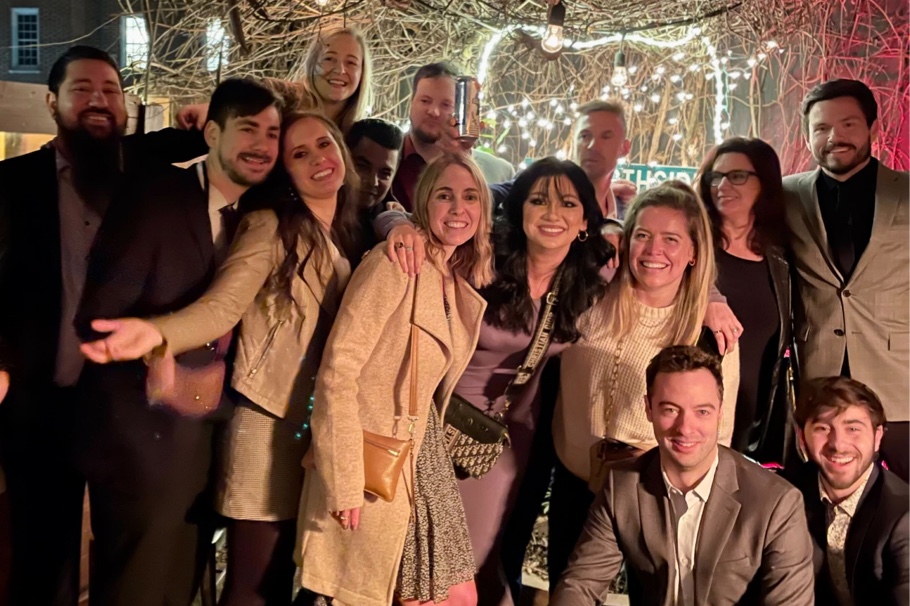 Rivers team at the annual Holiday Party